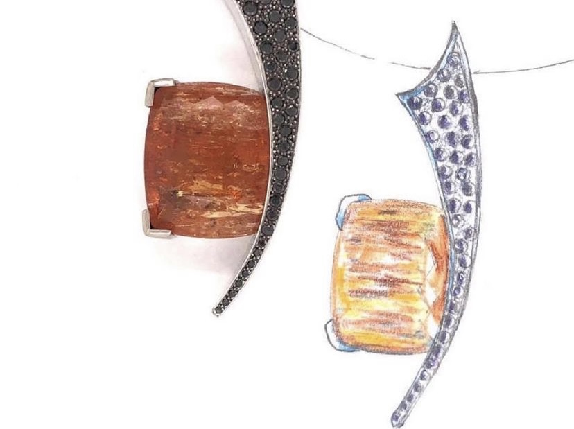 Brown Jewellery Design