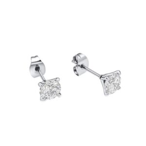 Stainless Steel Cubic Zirconia Gents Studs